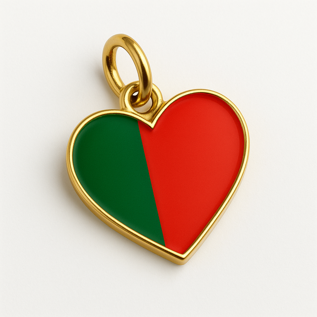 Charm Portugal Heart