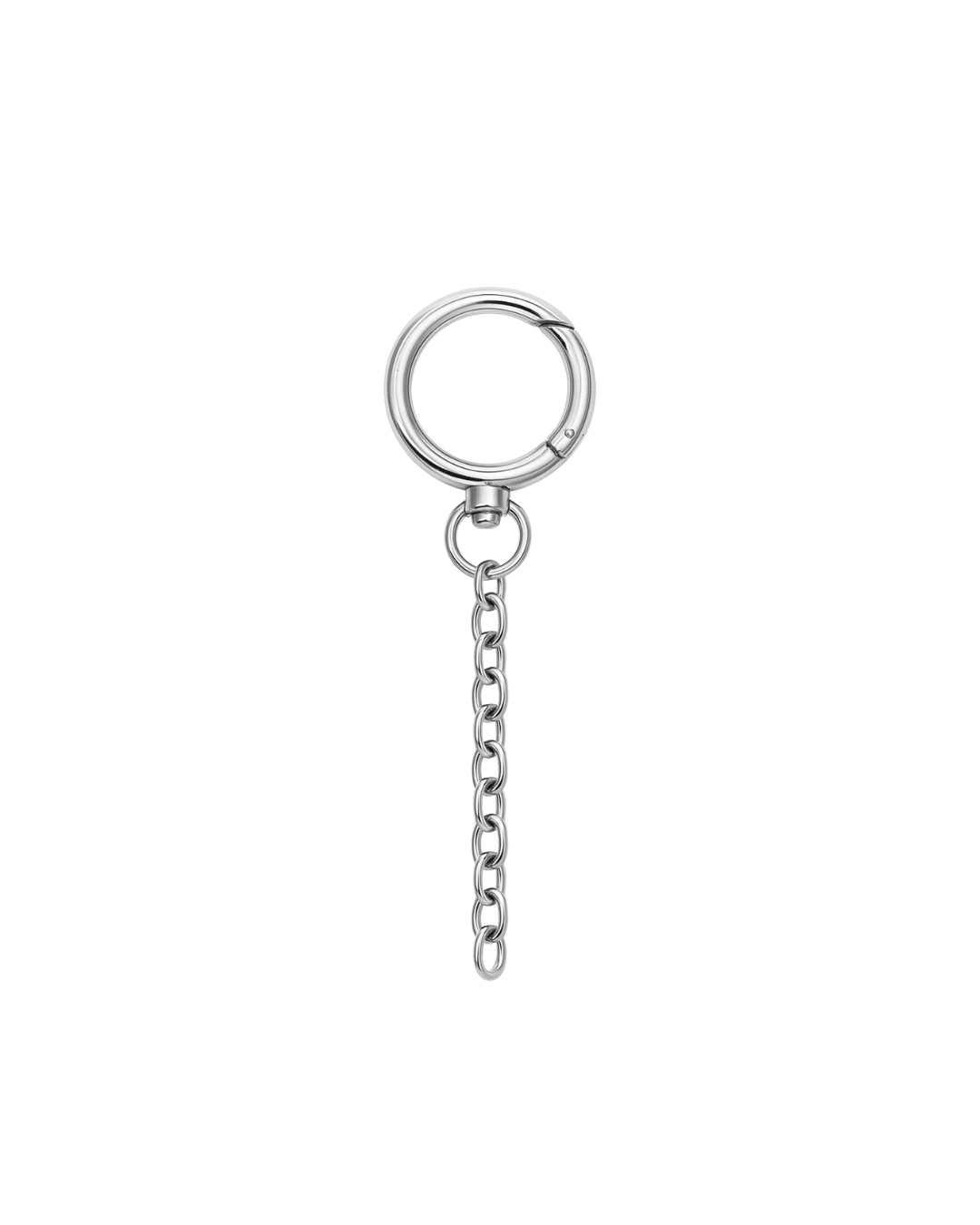 Silver Keychain Base