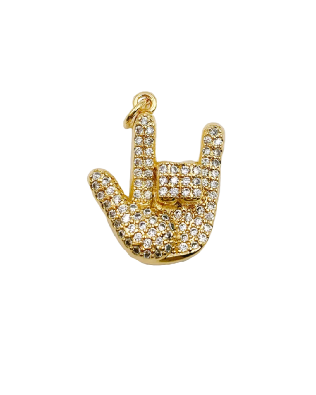 Rock & Roll Hand Charm