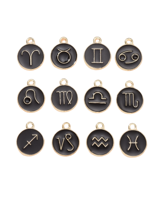 Zodiac Enamel Charm