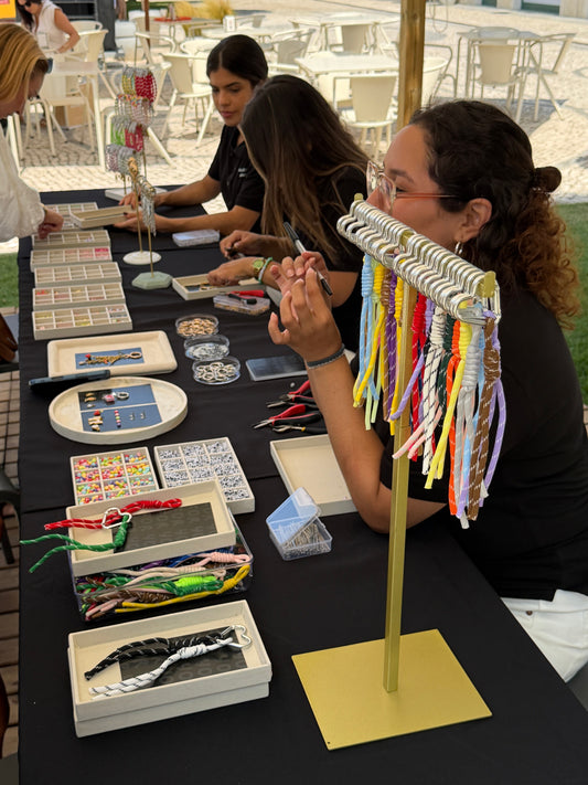 Keychain Charm Bar para Eventos em Portugal | Juana