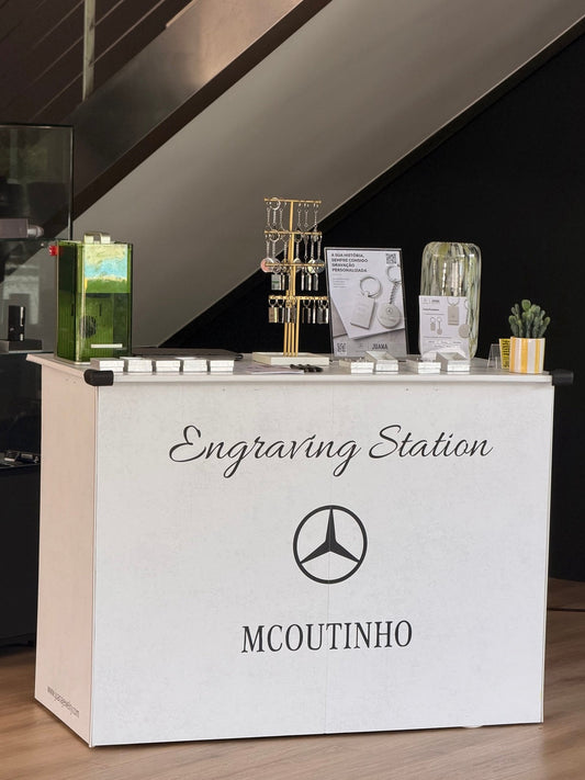Como a Juana levou uma Engraving Station a um evento Mercedes-Benz em Vila Real