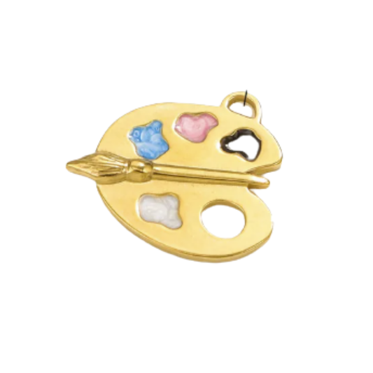 Artist Palette Charm