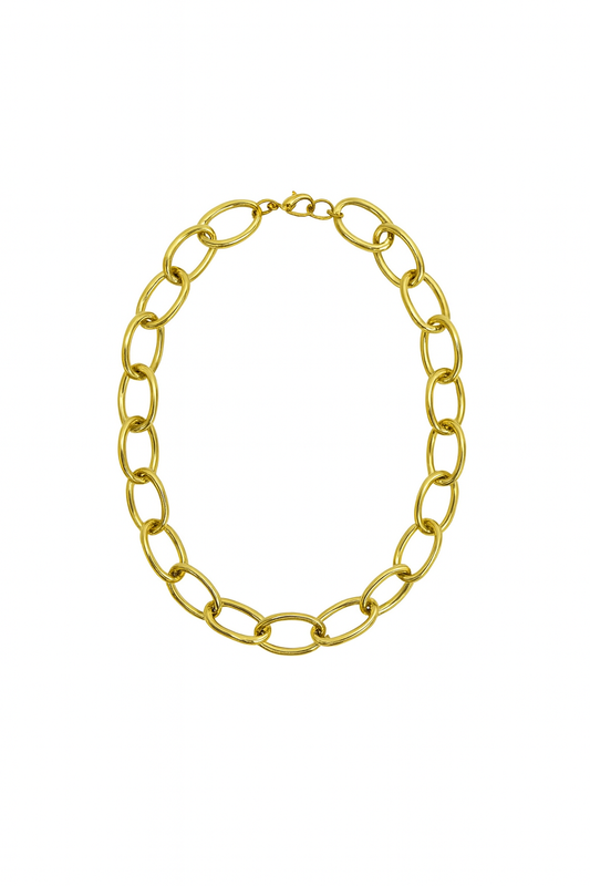 Chunky Gold Chain Necklace