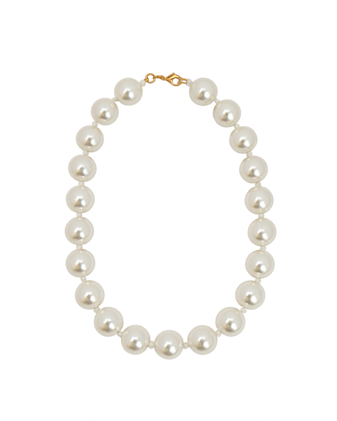 Chunky Pearl Statement Necklace