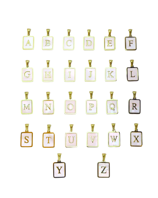 Initial Mother-of-Pearl Necklace