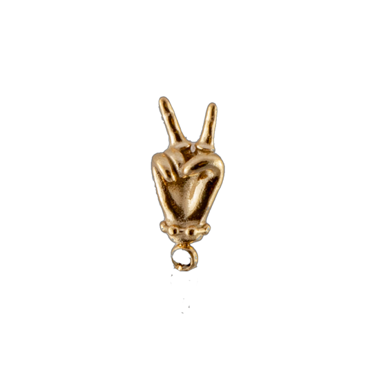 Peace & Love Hand Charm