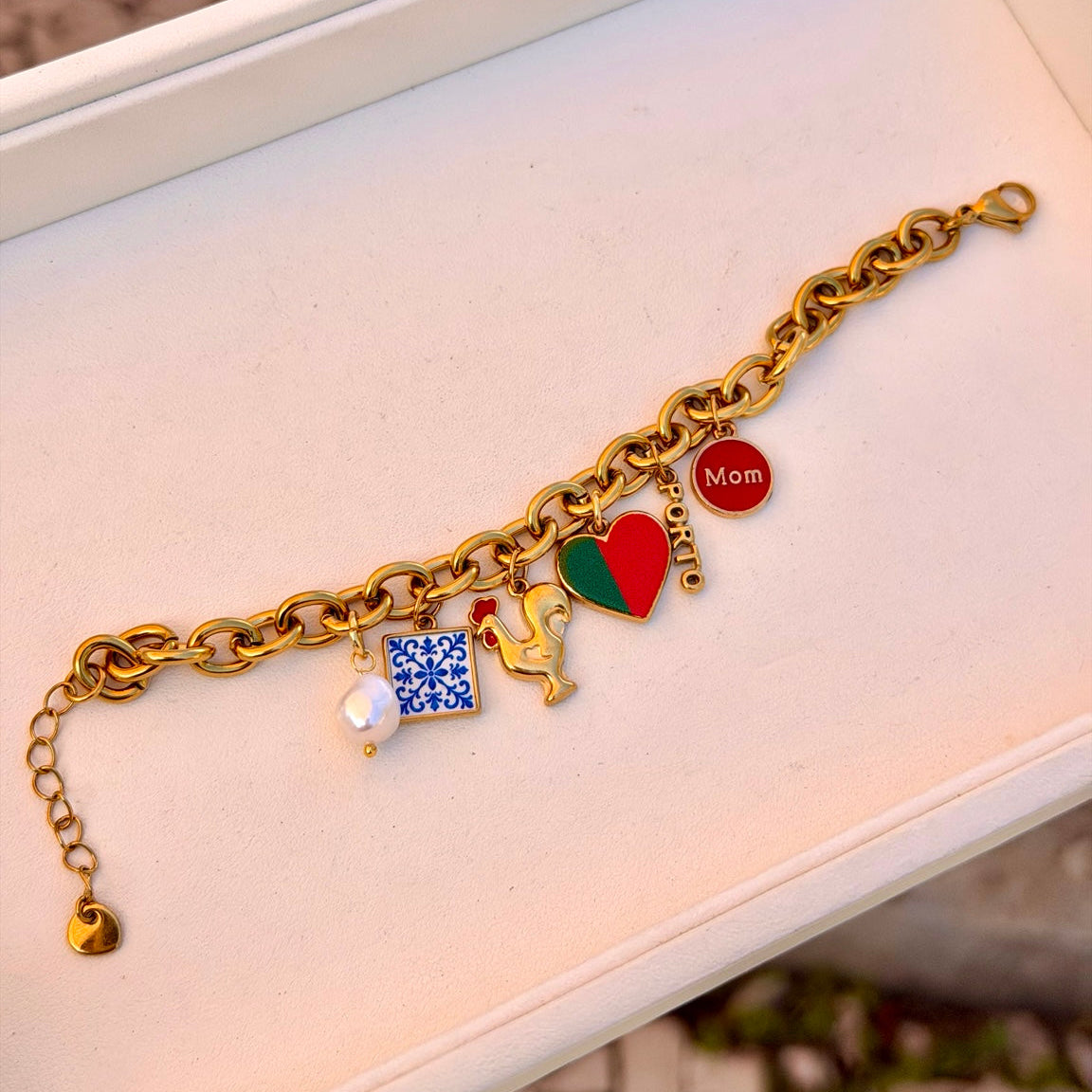 charm bracelet portugal