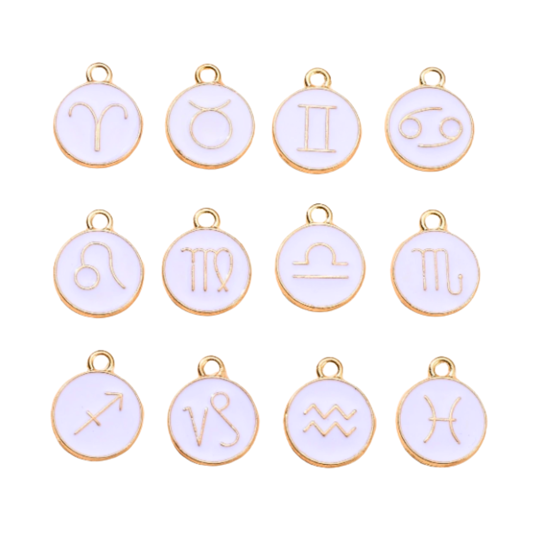 Zodiac Enamel Charm